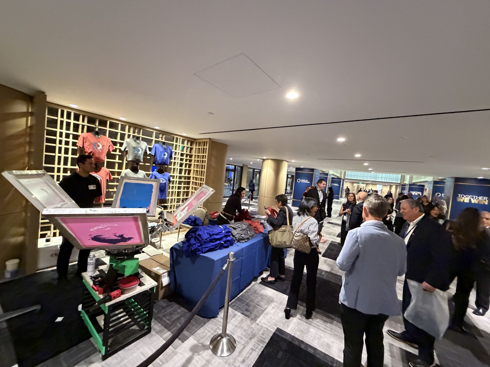 Live event printing at a Baltimore corporate events & conferences event